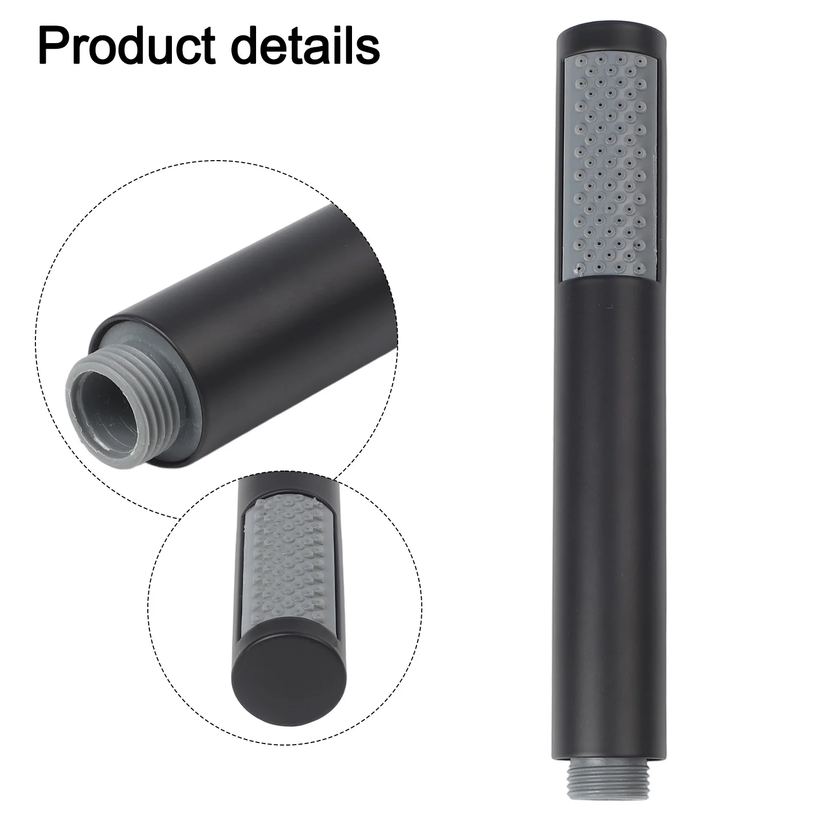 Anti-Limescale Nozzles Hand Shower Water Conservation 67 Anti-Limescale Nozzles Comfortable Grip Easy To Clean