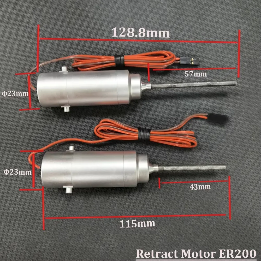

JP Hobby Electric Retract Landing Gear - ER120/ER150/ER200 4-30KGS for RC Jet Plane Metal Retract System