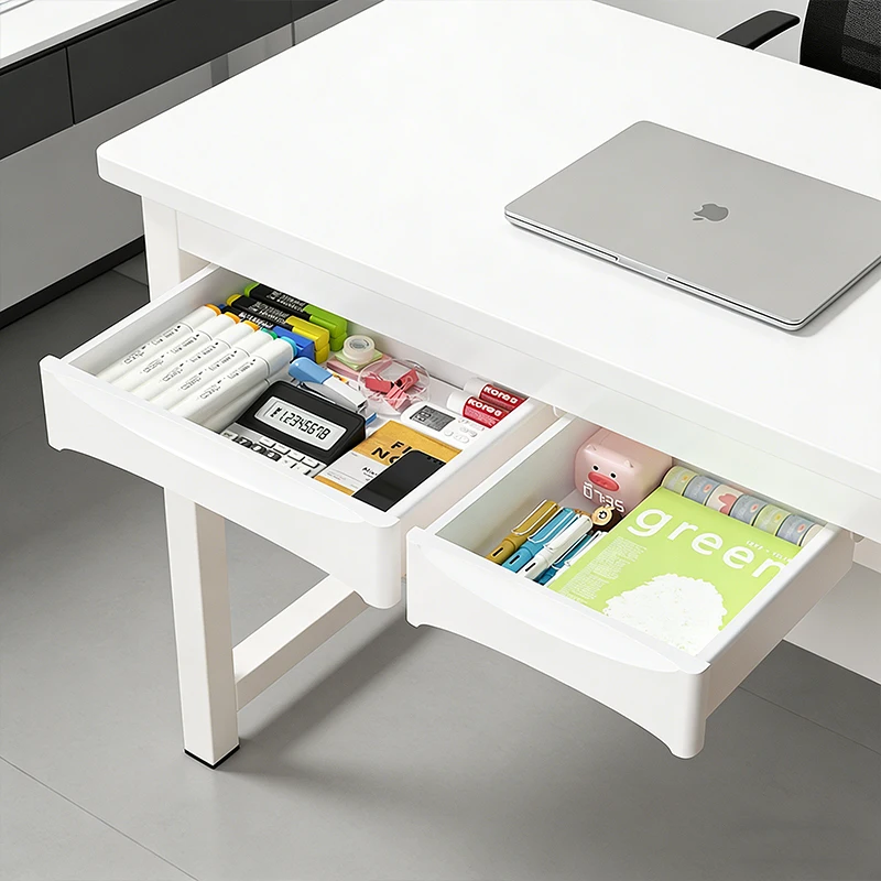 

Невидимый ящик для хранения под столом | Многофункциональный органайзер большой емкости для офисных и настольных беспорядков