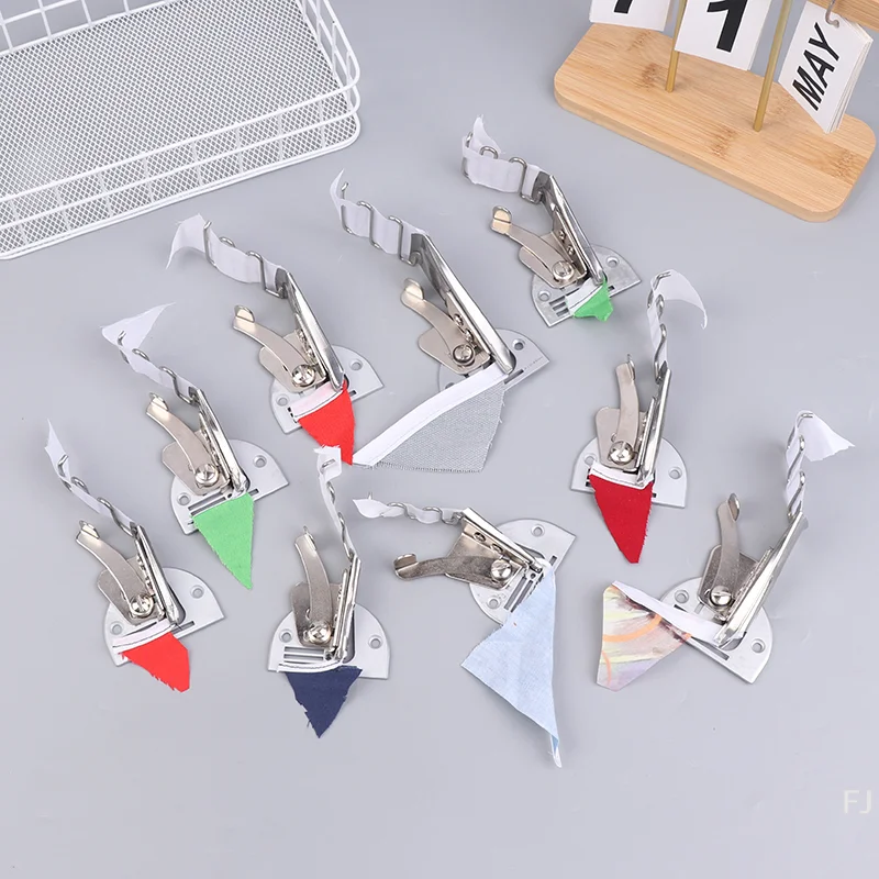 

[YU] Industrial Walking Foot Sewing Machine Wrapping Presser Foot Thick Material Pull Barrel Four Fold Tape Binder Attachment