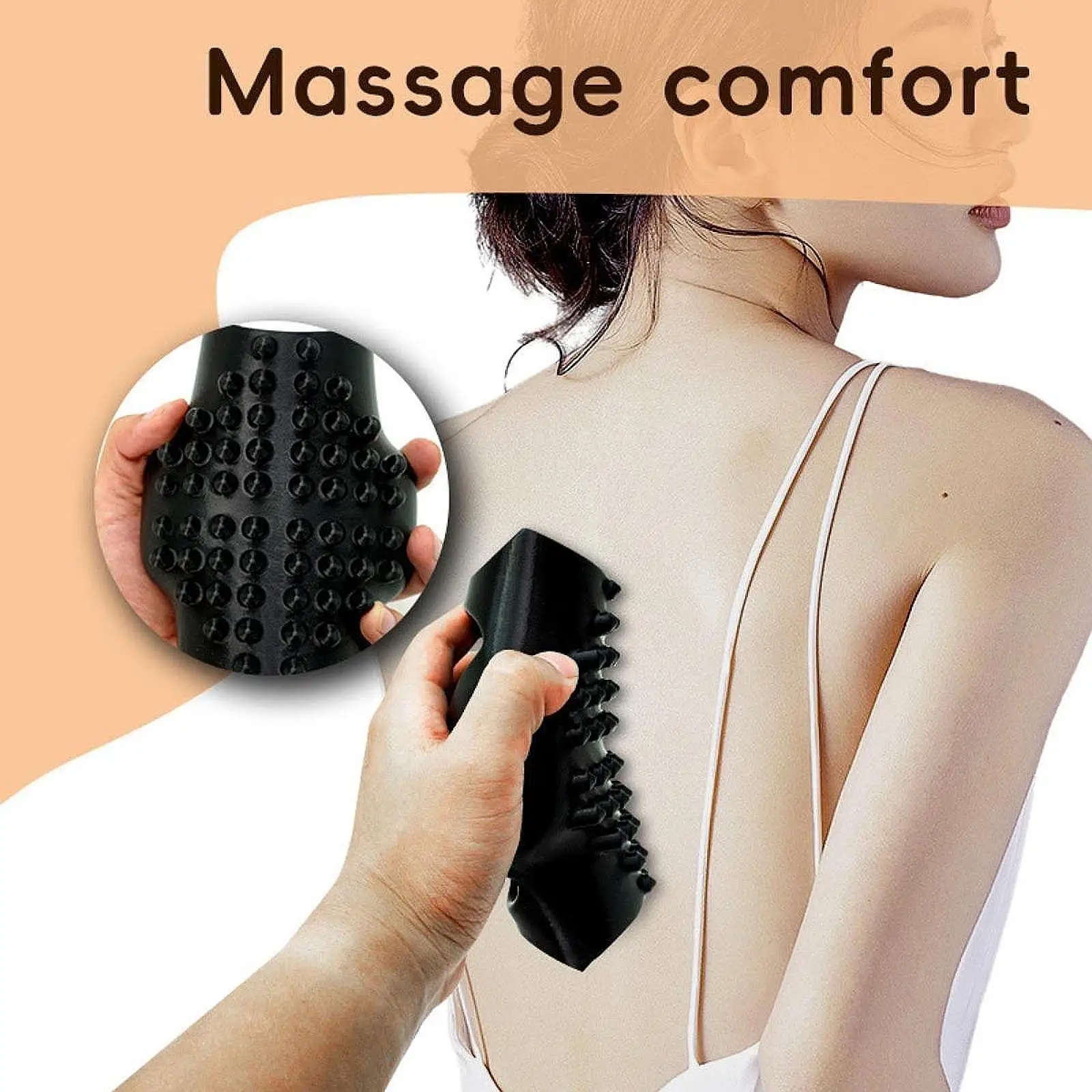 

Back and Neck Massager Full Body Handheld Massage Roller for Dad Men Adults