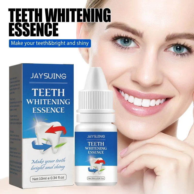 

Teeth Whitening Essence Tooth Care Serum Anti-Yellow Remove Plaque Stains Oral Hygiene Cleaning Fresh Breath Teeth Care Products