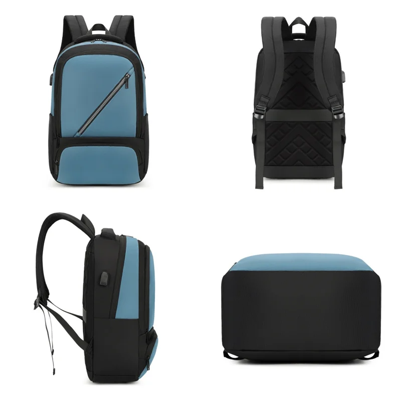 Mochilas versátiles de moda para hombre, mochilas de tela Oxford impermeables, ligeras, de gran capacidad, para viaje y ocio, para ordenador