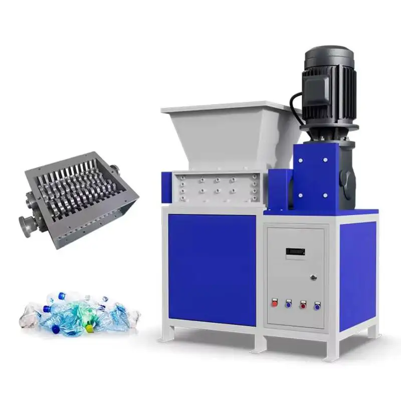 

Heavy Duty Small Shredder For Aluminum Profile And Non-ferrous Metal Chips Small-sized Crusher For Household Waste,
