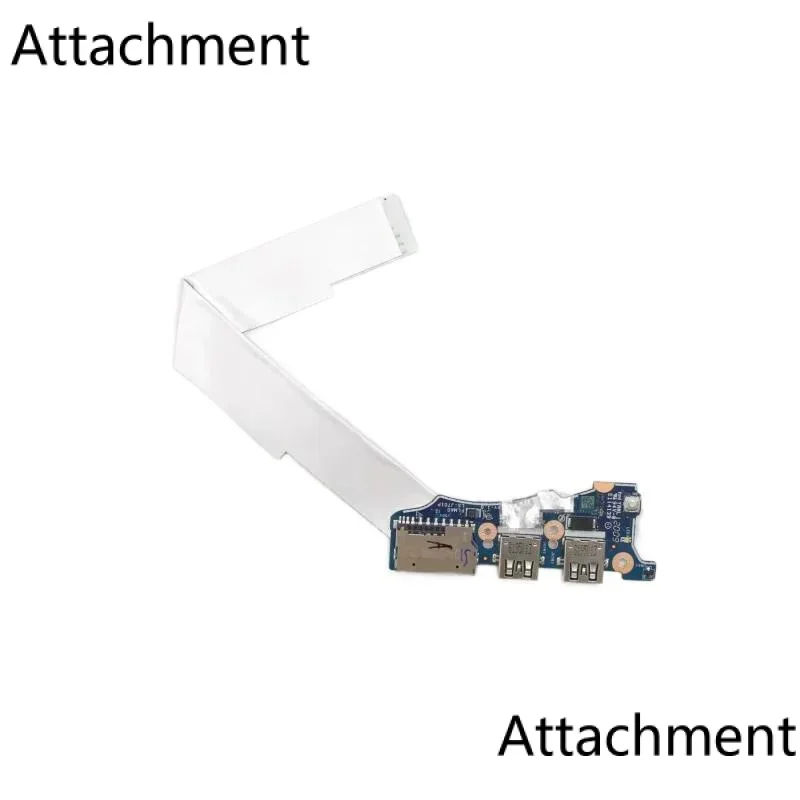 GD new original for Lenovo imaginpad 5-14are05 portable USB switch board 5c50z2686 6 LS-J701P complete test. Fast shipped