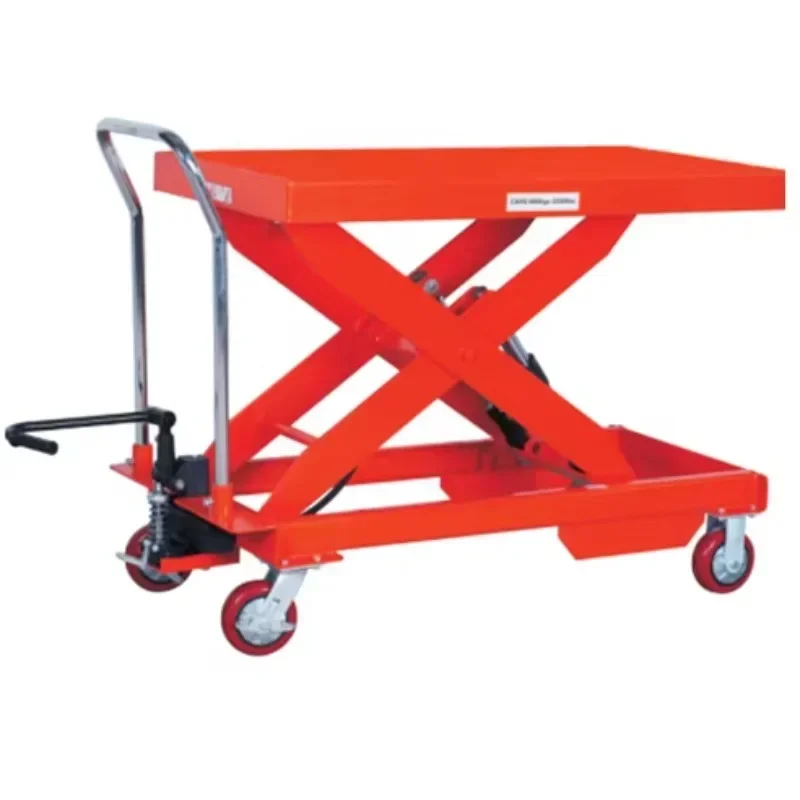 Material Handling Trolleys Hand Lift Table1Ton-3Ton