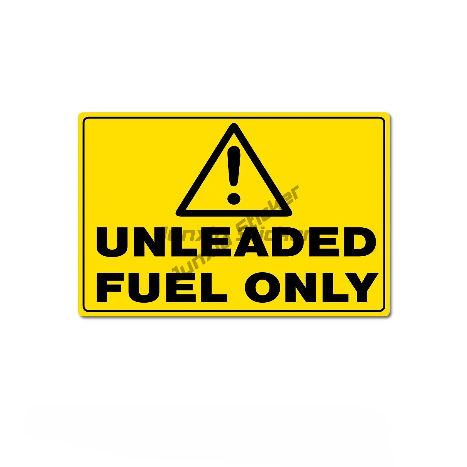 Garbage Hydraulic Oil  Diesel Fuel Bottles & Cans Recycling Unleaded Fuel Only Sticker quality water & fade proof vinyl