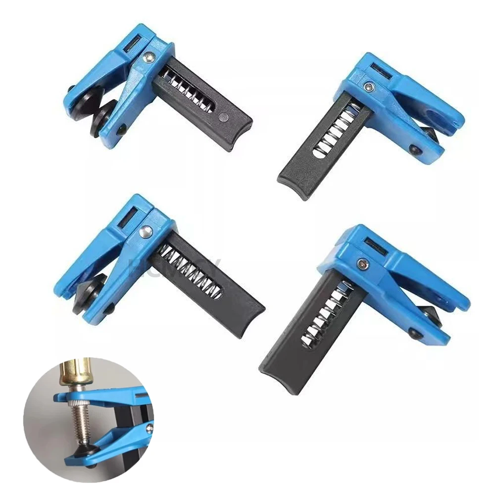 

4 шт., заглушки для автомобильных тормозных жидкостей, инструмент для уплотнения зажима, зажим для масляных труб, инструмент для предотвращения утечки масла, заглушки для линий