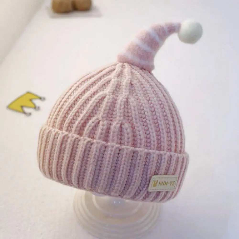 Gorro de crochê macio para bebé, Quente, Fofo, Desenhos animados, Recém-nascido, Infante, 6 Mês-3 Year-Old Kids, Moda, Inverno