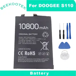 New Original DOOGEE S110 Battery Inner Built Cell Phone Battery BAT22M2310800 Battery Accessories For Doogee S110 V30 V30T S100