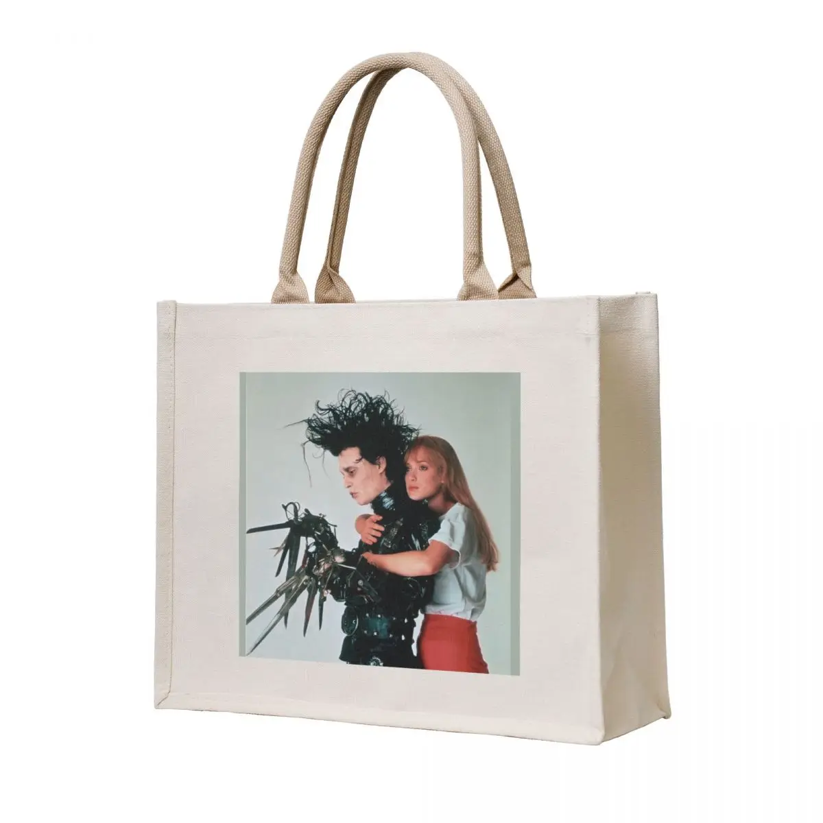 

edward scissorhands Tote Bag shopping bags foldable Lady bags tote bag canvas canvas tote bags