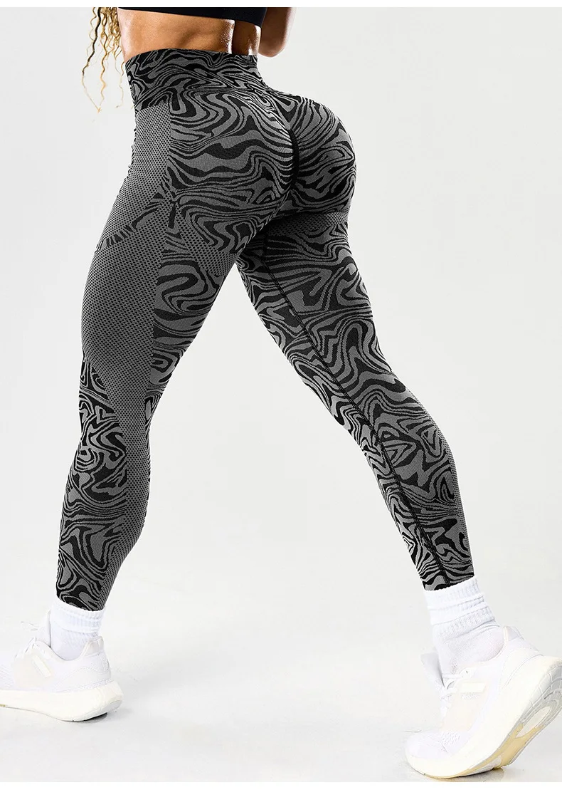 Mulheres sem costura leggings de fitness cintura alta calças de treino ginásio yoga leggings booty levantamento correndo collants