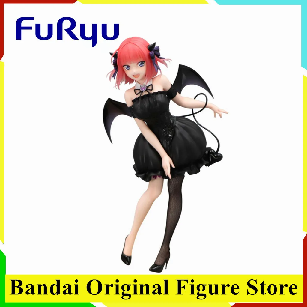 

Original FuRyu Gotoubun no Hanayome Nakano Nino BiCute Dark Action Figure Toys PVC Model Collection Anime Doll Gift
