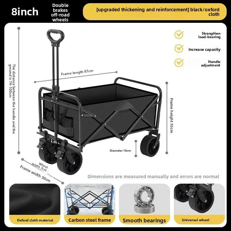 Street Vendor Cart Camping Vehicle Night Market Stall Stackable Lift Table Sausage Grill Mobile Outdoor Beach Cart Camping Cart