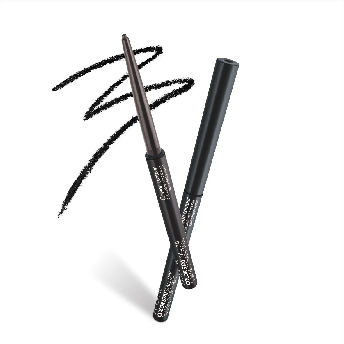 1Pcs Augen Make-Up Automatische Rotierenden Eyeliner Bleistift Schwarz Kaffee Wasserdicht Augenbrauen Stift Eyleliner Kosmetik Charming Augen Make-Up