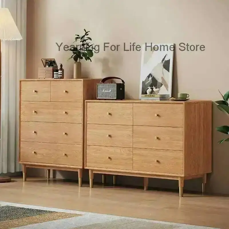 

Dressers Storage 6 Drawer Living Chest Room of Drawers Wood Sideboards Designer Originality Organizer Home Furniture Buffet