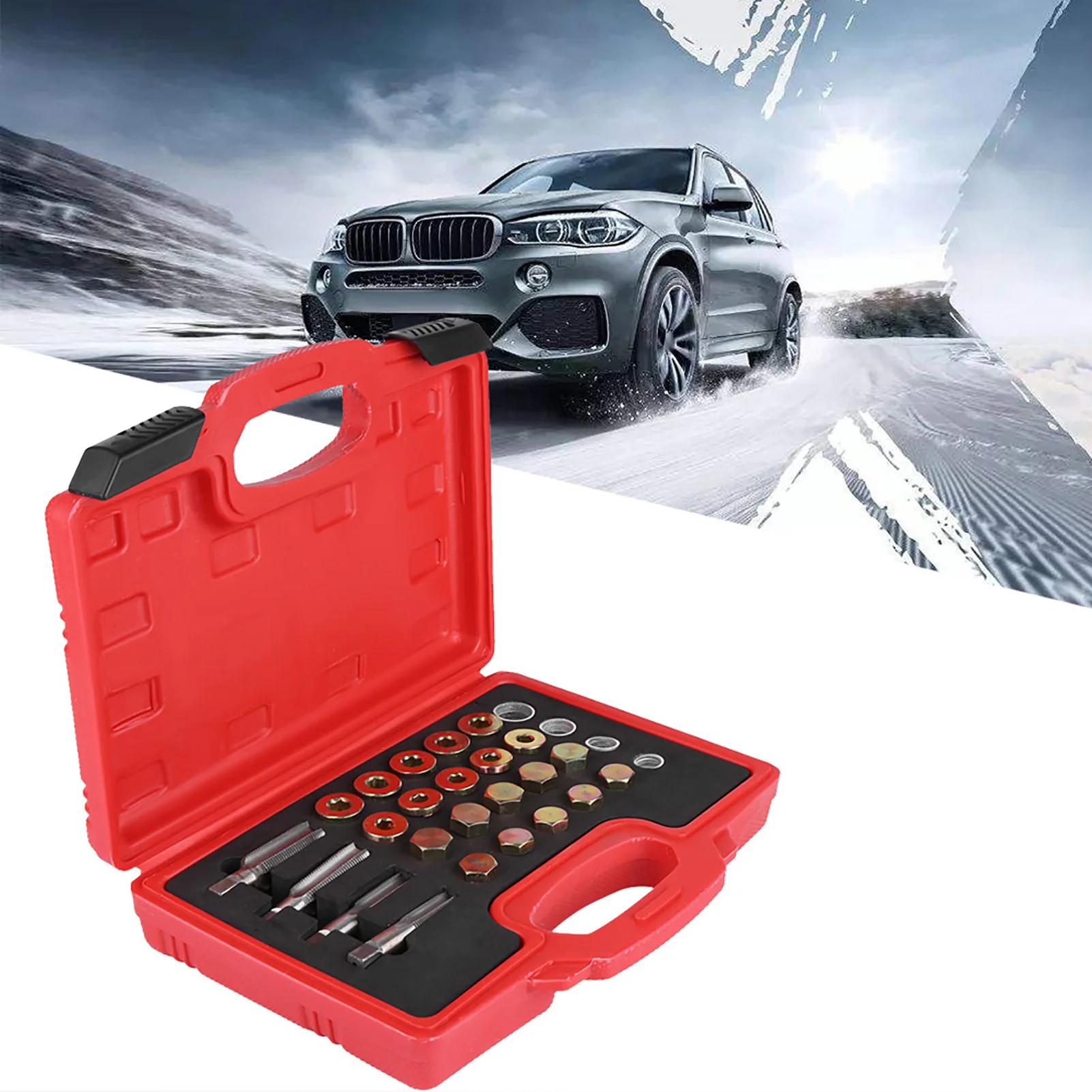 64 قطعة النفط عموم الموضوع طقم تصليح حوض علبة التروس قابس التصريف أداة مجموعة M115 M17 M20 #6