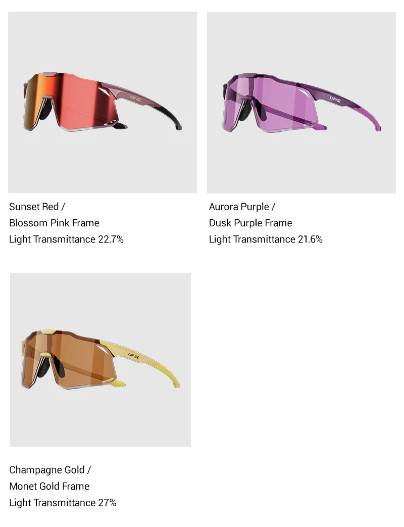 Kapvoe Neue Outdoor-Sport Fahrrad Sonnenbrille Radfahren Gläser für Männer MTB Road Fahrrad Brillen Brille UV400 Jagd Fahren 2025 – Detail 17