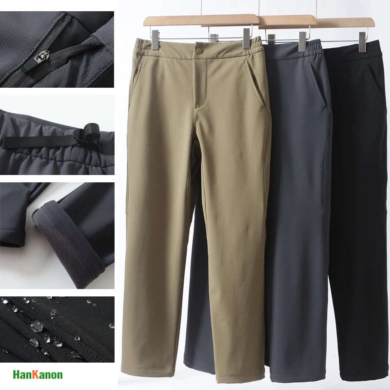 

Брюки унисекс Soft Shell, эластичные, утолщенные, водостойкие, дышащие, износостойкие, предназначенные для альпинизма/спорта