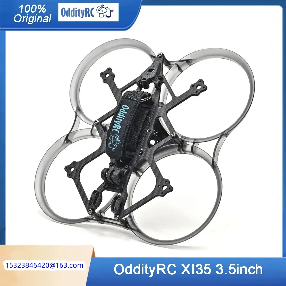 OddityRC XI25 Pro 2.5inch Inverted Rack Frame 112mm Wheelbase Diverse Mounting Holes Ues Compatible 1105-1606 Motor for RC Drone