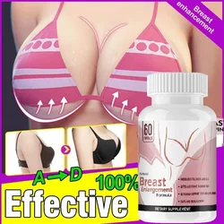 Natural Organic Enlarged Female Breast Size Capsules Plants Pueraria Mirifica Papaya Extract Enhancement Women Hormone Estrogen