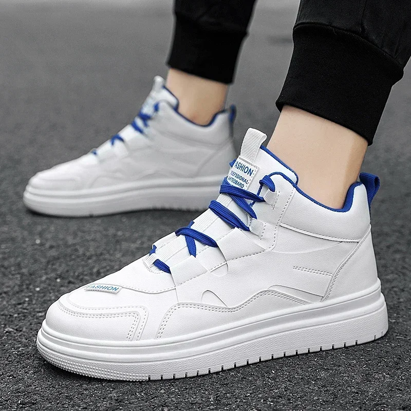 2023 Autumn Fashion Shoes for Man Lace-up Men's Vulcanize Shoes Flat Man's Sneakers Casual Male Sneakers Zapatillas De Hombre