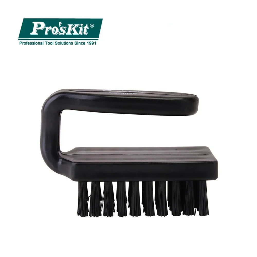 

Pro'sKit AS-501D Anti-Static U-Type Curved Brush Handles Brush Clean Component Protective Brush Dust Removal Protective Tool