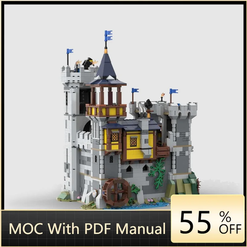

2447 PCS MOC Alternate Build of 31120 31168 Medieval Castles Model Building Block Bricks DIY Assembly Creative Toy Gift