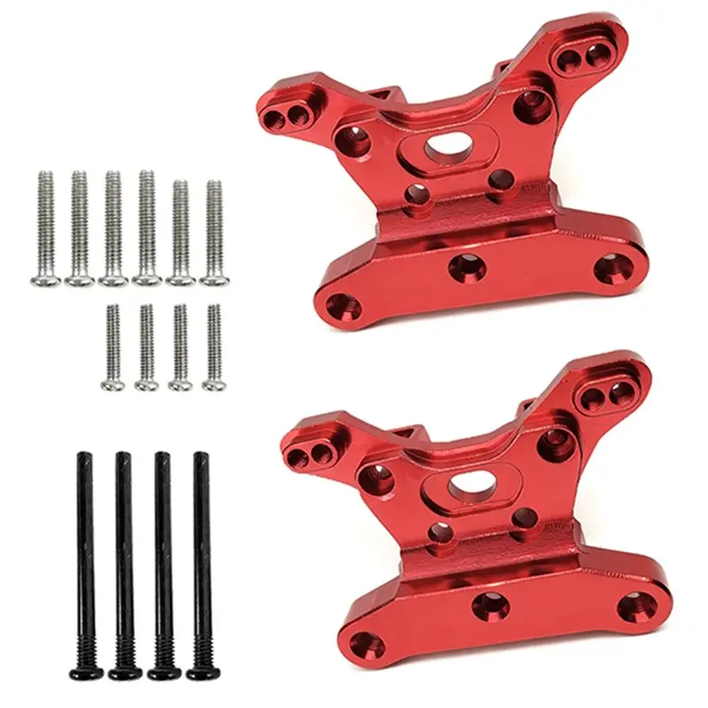 

Front And Rear Shock Absorber Brackets Kit For SCY 1/16 16101/16102 16103 RC Car Accessories- RC Car Upgrade Part