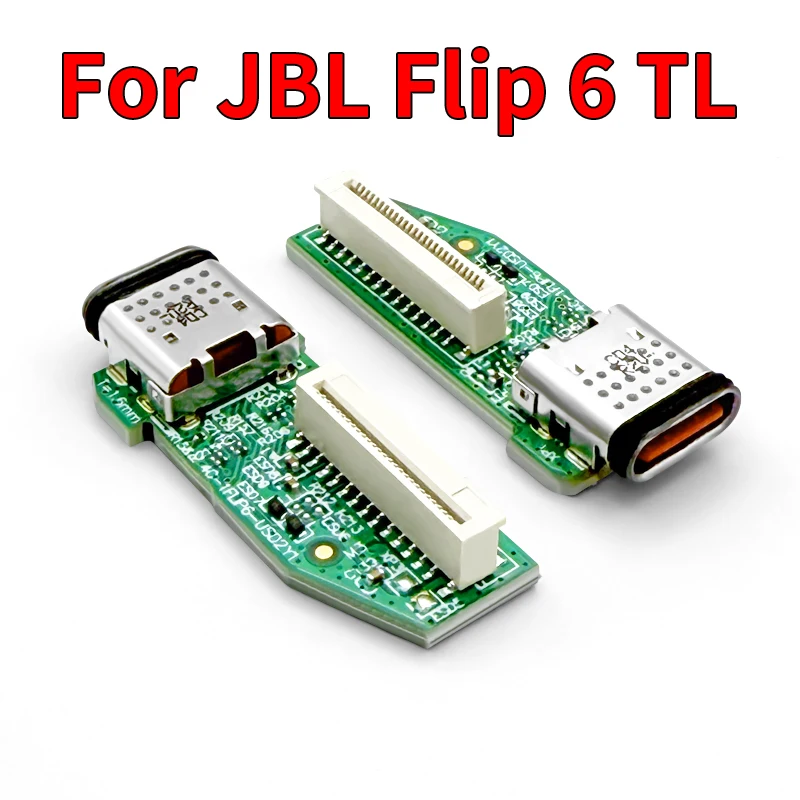 Para JBL Flip 6 TL, Conector de Alimentación USB Original, Nuevo, Placa de Carga, Altavoz Bluetooth Flip 6, Interfaz Tipo-C