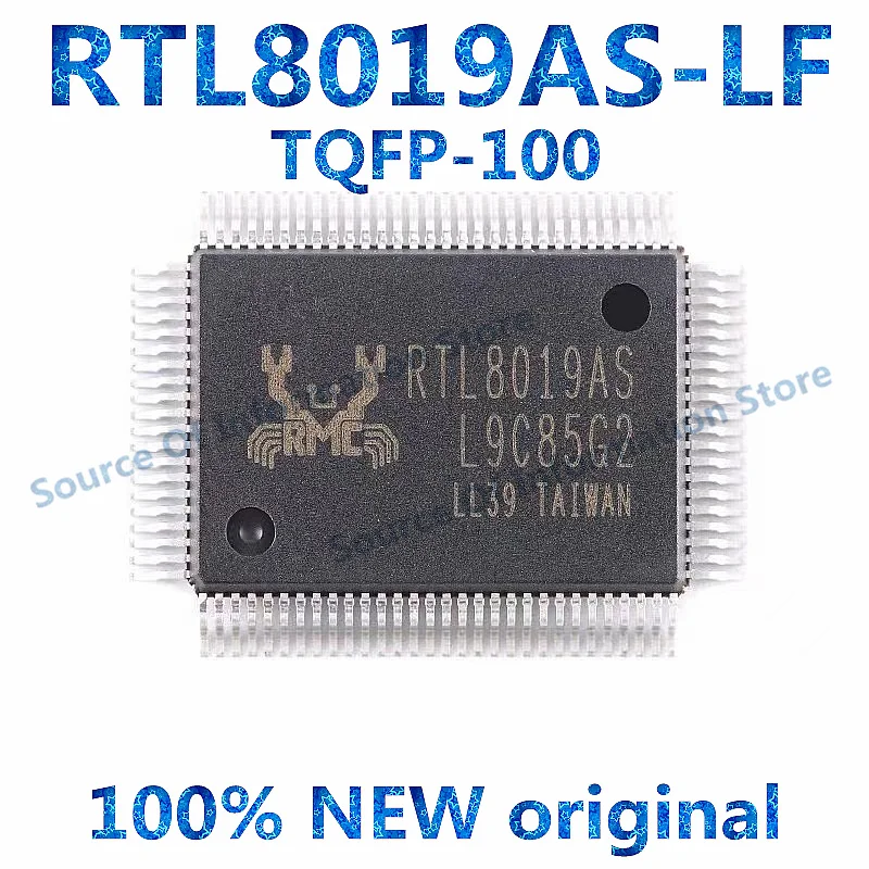 

Full Duplex Ethernet Controller IC, RTL8019AS-LF, TQFP-100, 100% New