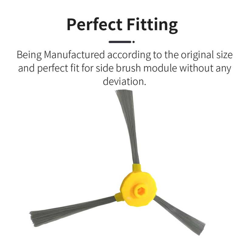 ل Devvis Liectroux DEVVE B6009 قطع غيار المكنسة الكهربائية الروبوتية فرشاة جانبية رئيسية ممسحة القماش # أ66 ك
