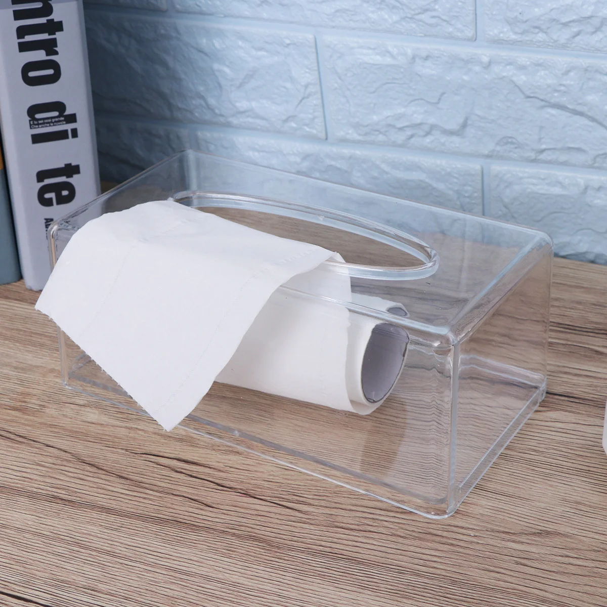 

Rectangular Tissue Box Premium Acrylic Design Smooth Finish Modern Tissue Holder For Car Office Home Decor Use