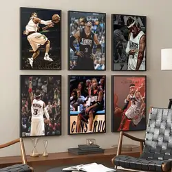 1pc Baskerball-Allen Iverson Poster Paper Print Home Living Room Bedroom Entrance Bar Restaurant Cafe Art Painting Decoration
