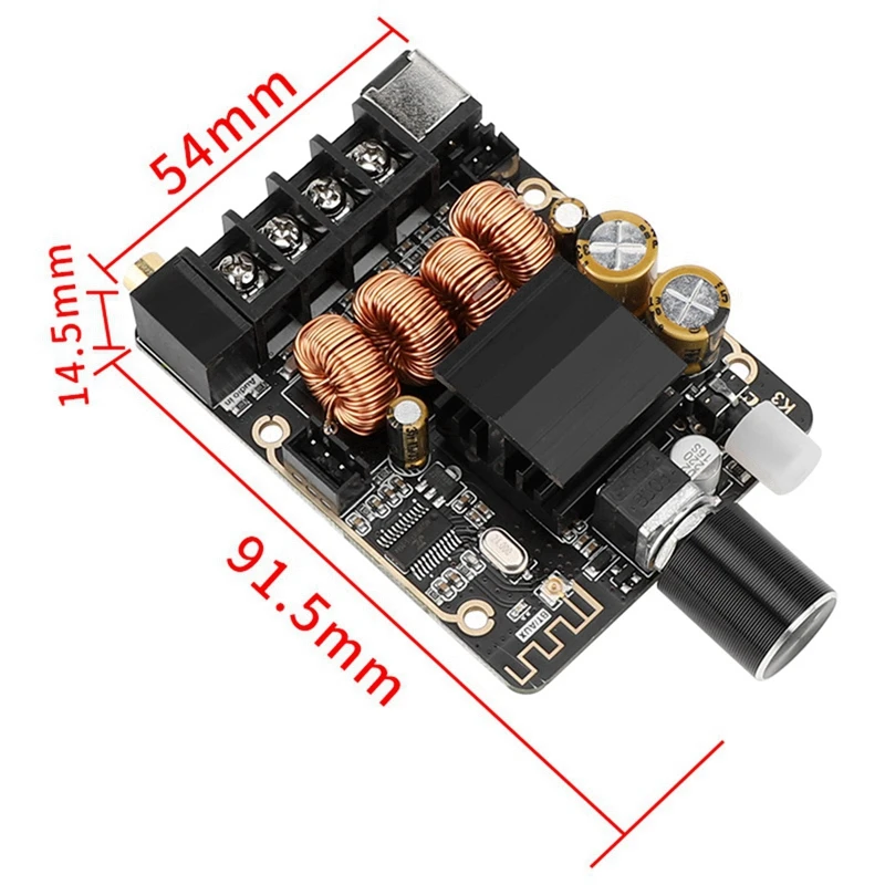 TPA3116 Class D Convenient Digital Amplifier Module Stereo Audio Amplifier Module Digital Amplifier Module Audio Accessories