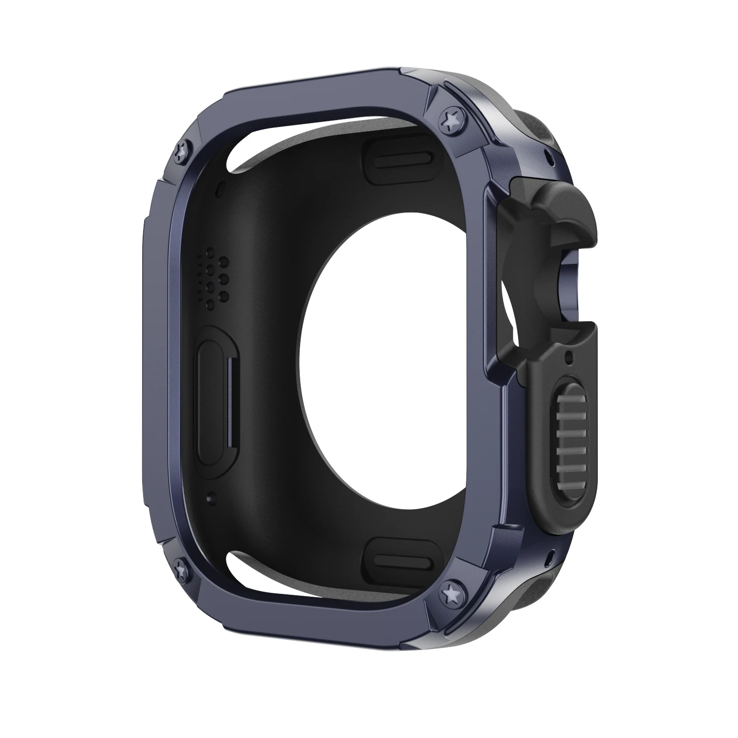 Rugged Cover for Apple Watch Ultra Case 49mm 45mm 41mm 44mm 40mm Around Hard TPU Protective Shell for iWatch serie 8 7 6 5 4 SE