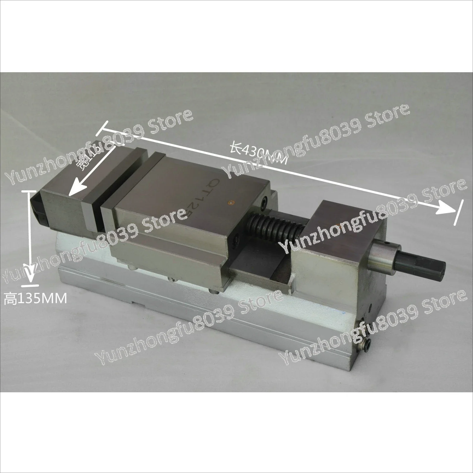QT125 (5 inch) precision flat pliers pneumatic vice table vice machining center pneumatic fixture