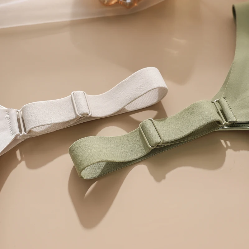 Sujetador reductor de talla grande liso sin aros de figura completa para mujer