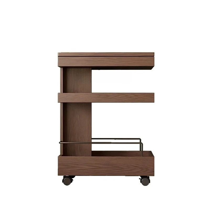 

XL диван из массива дерева, журнальный столик, передвижная стойка на тележке для обеденной столовой