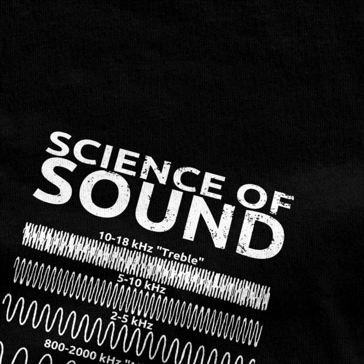 Men Women T Shirt Science Of Sound Engineer T-Shirts Harajuku Audio Engineer Musician Summer Y2K 100% Cotton Tee Shirt