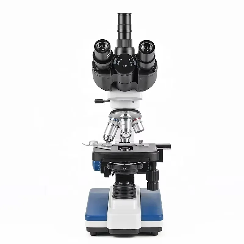 NK-210T 40x-1000X Clássico LED Brightfield Trinocular Composto Microscópios Biológicos