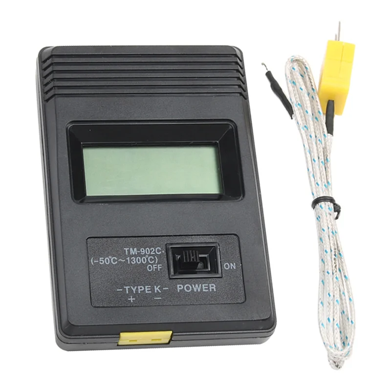 ABKQ-TM-902C Цифровой термометр Tm902c Измеритель температуры-50-1300 градусов Диапазон дисплея