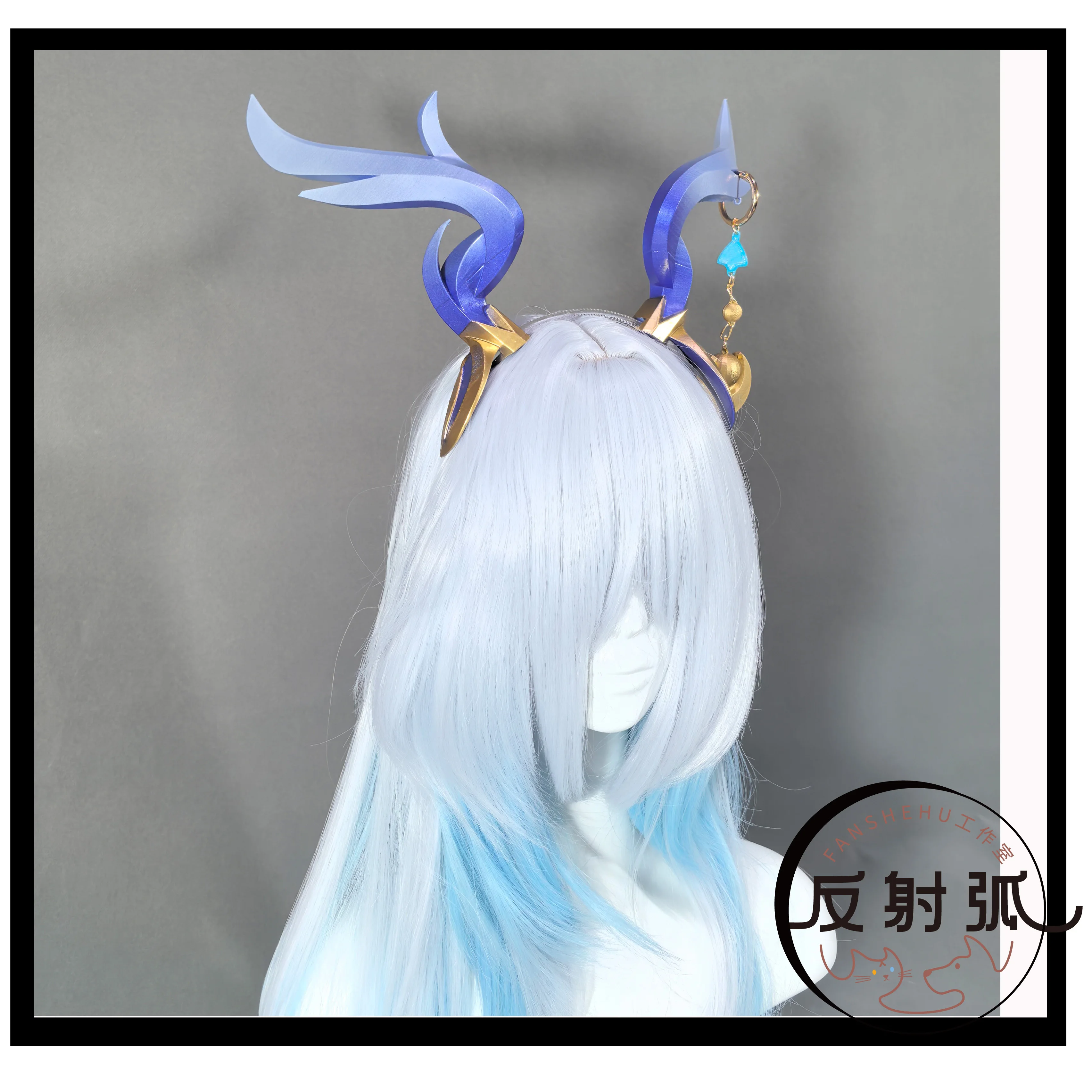 Jeu Genshin Impact Lauma Cosplay accessoire Lauma chapeaux coin coiffure pour Hallowmas fête femmes hommes jeu de rôle Comicon