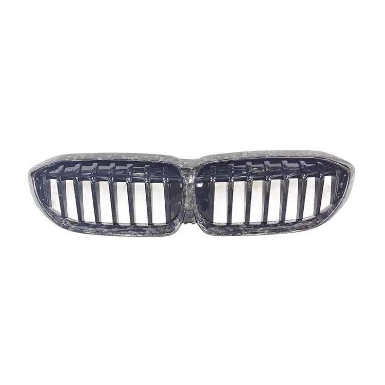 

High Quality Forged Carbon Fiber Front Bumper Grille for BMW 3 Series G20 G21 Carbon Fiber Grill Fitment 2019-2022