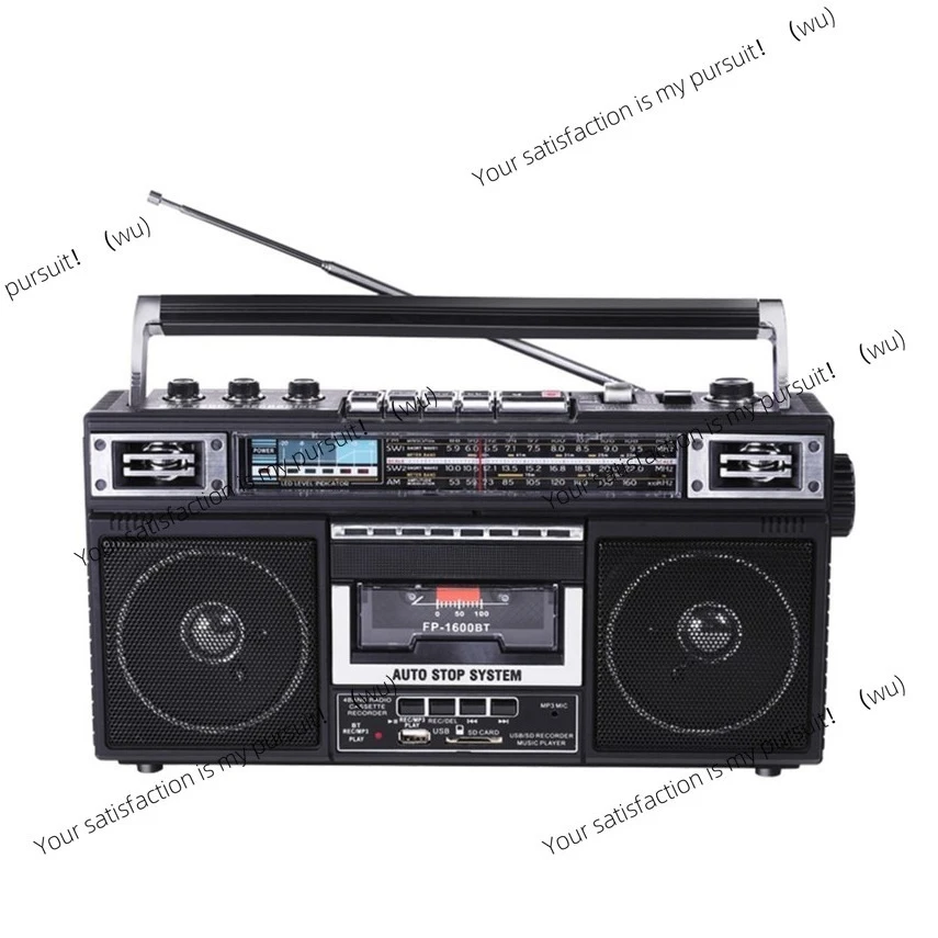

919 Recorder Radio Portable Quad Band Student Tape Bluetooth USB SD
