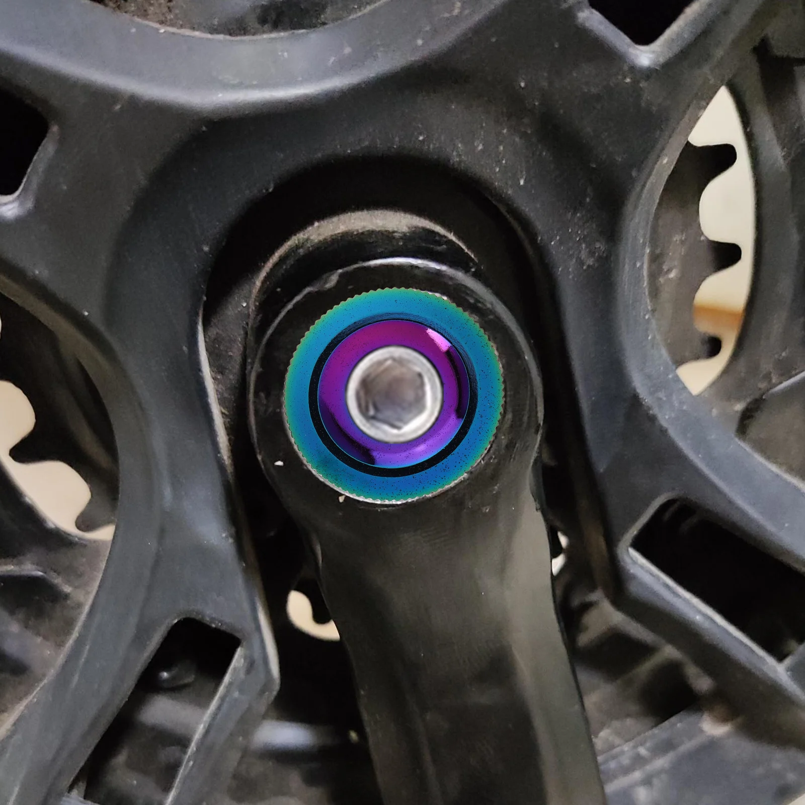 

Crankset Screw Aluminum Alloy for Bicycle Crank Arm Fixing - Strong Lightweight Replacement Screw for Mountain Road Bike