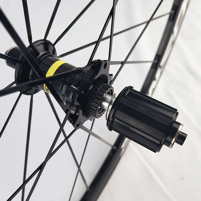 700C 40 مللي متر 50 مللي متر عجلات V/C حافة الفرامل الإفراج السريع مستقيم سحب 6 محامل DT الأسنان ستار السقاطة 20 حفرة العجلات شعار أحمر