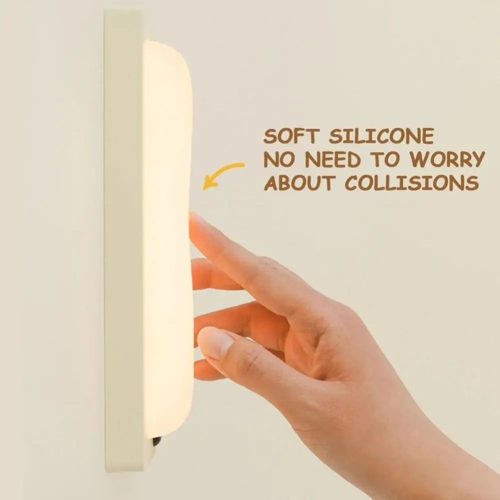 Dual-purpose Small Lamp Wireless Rechargeable Automatic Light Infrared Sensor Smart Sensor Human Body Induction Night Light