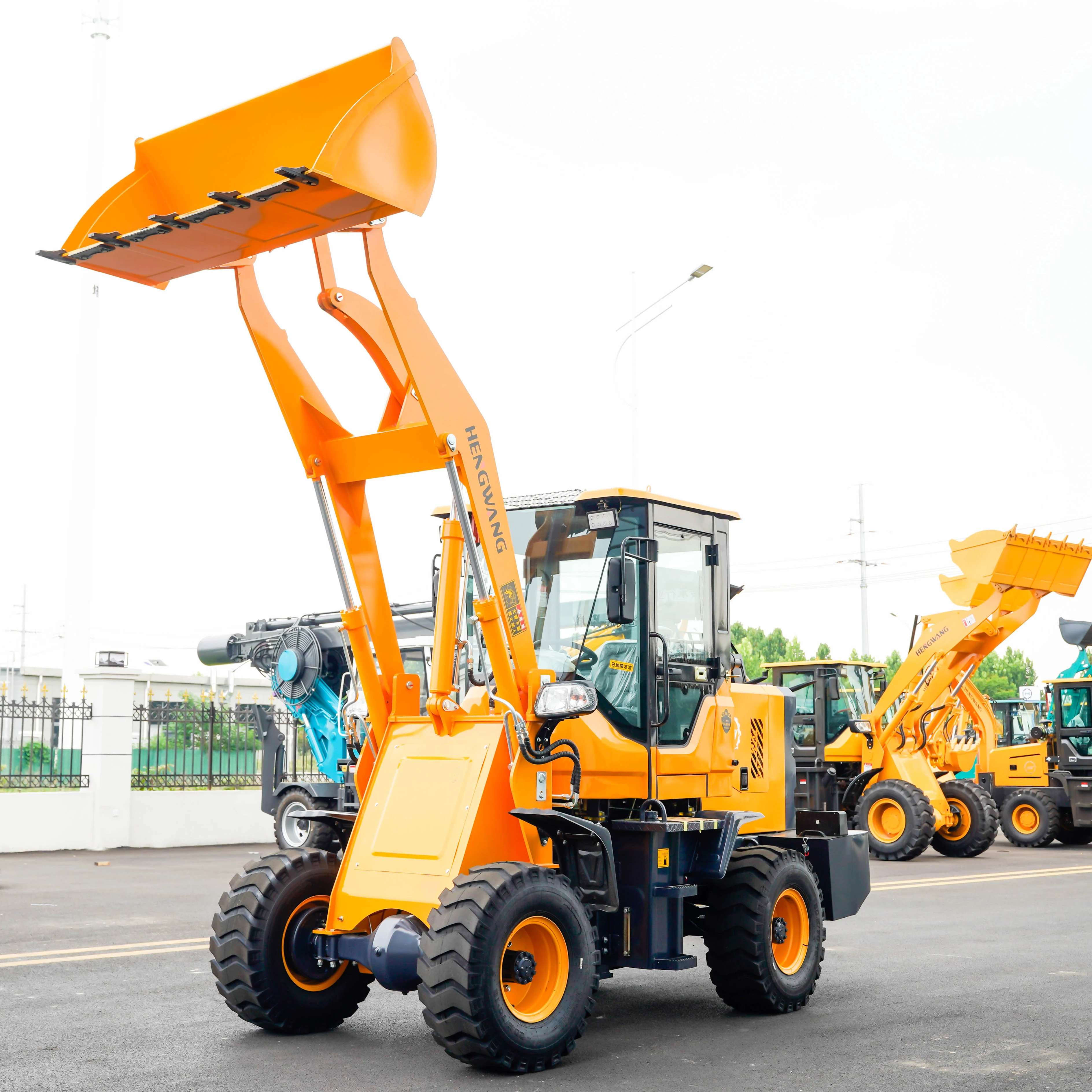 4X4 Wheel Loader 1 …