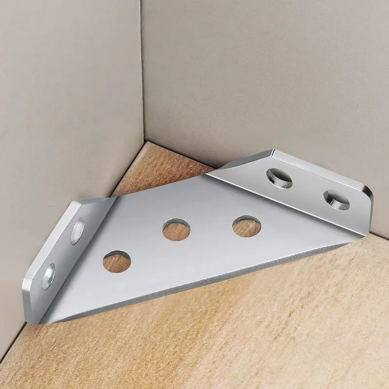 10/20pcs Code 90 Degrees Right Angle Fixed Bracket Furniture Connectors,apply for wooden furniture racks and cabinets,hardwares